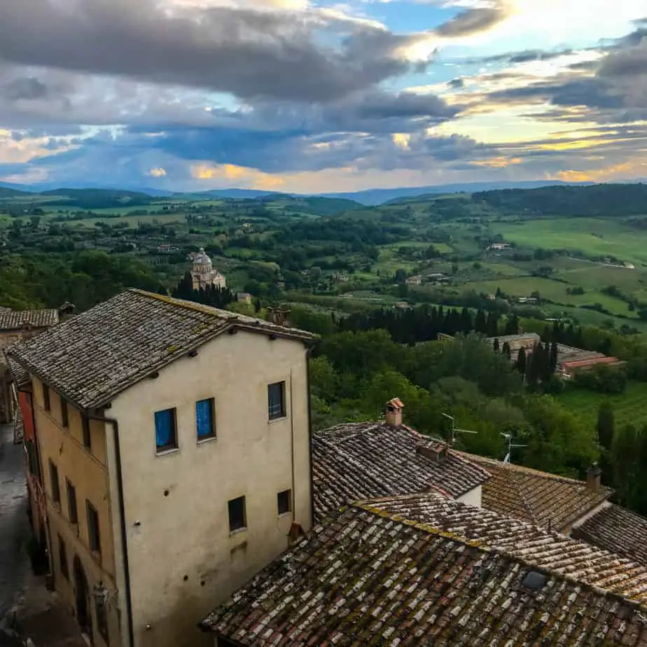 View of Montepulciano