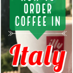 How to Order Coffee in Italy | Coffee culture in Italy is filled with unspoken rules, nuance, and a little bit of chaos. Ordering coffee is a bit like driving in Italy: a bit intimidating at first, but once you get the hang of it, really satisfying and quite easy. #italy #coffee #italianculture #wheninrome #solotravel #eurotravel #europetravel #tuscany