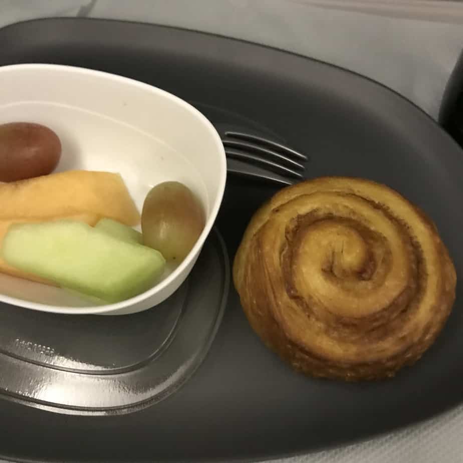 Delta International Economy Class: Pre Arrival Meal