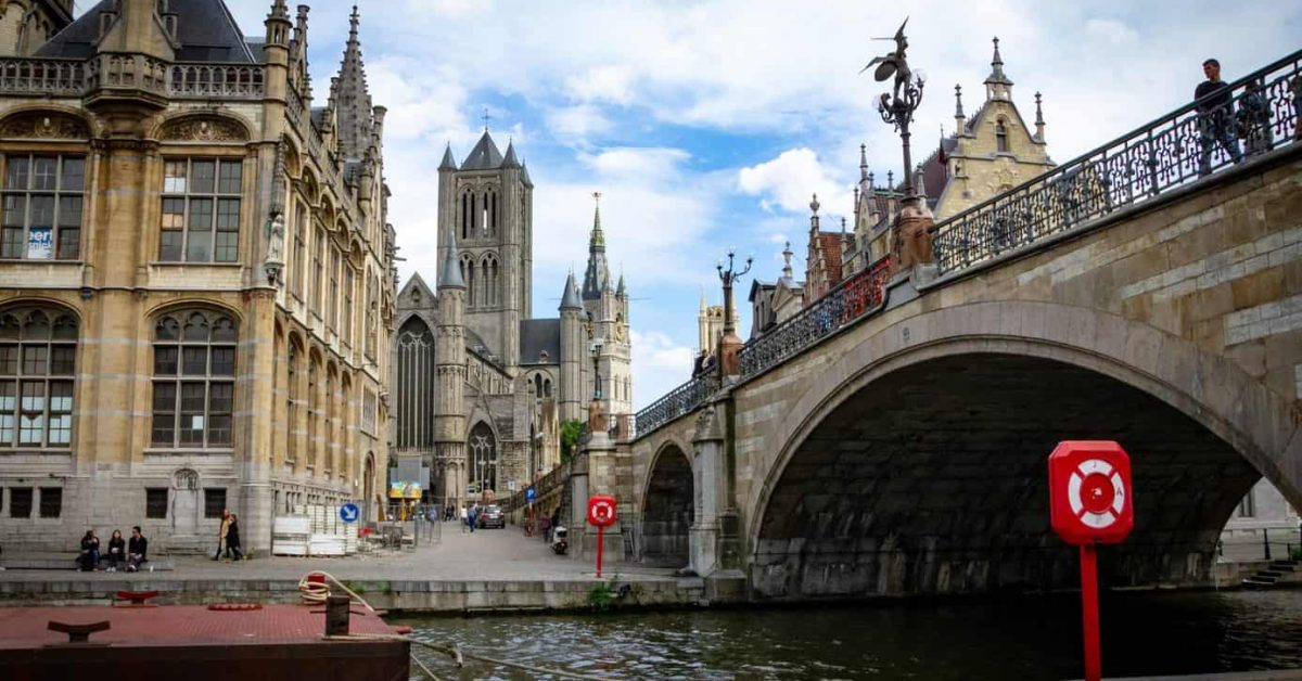 Ghent Belgium Bridge