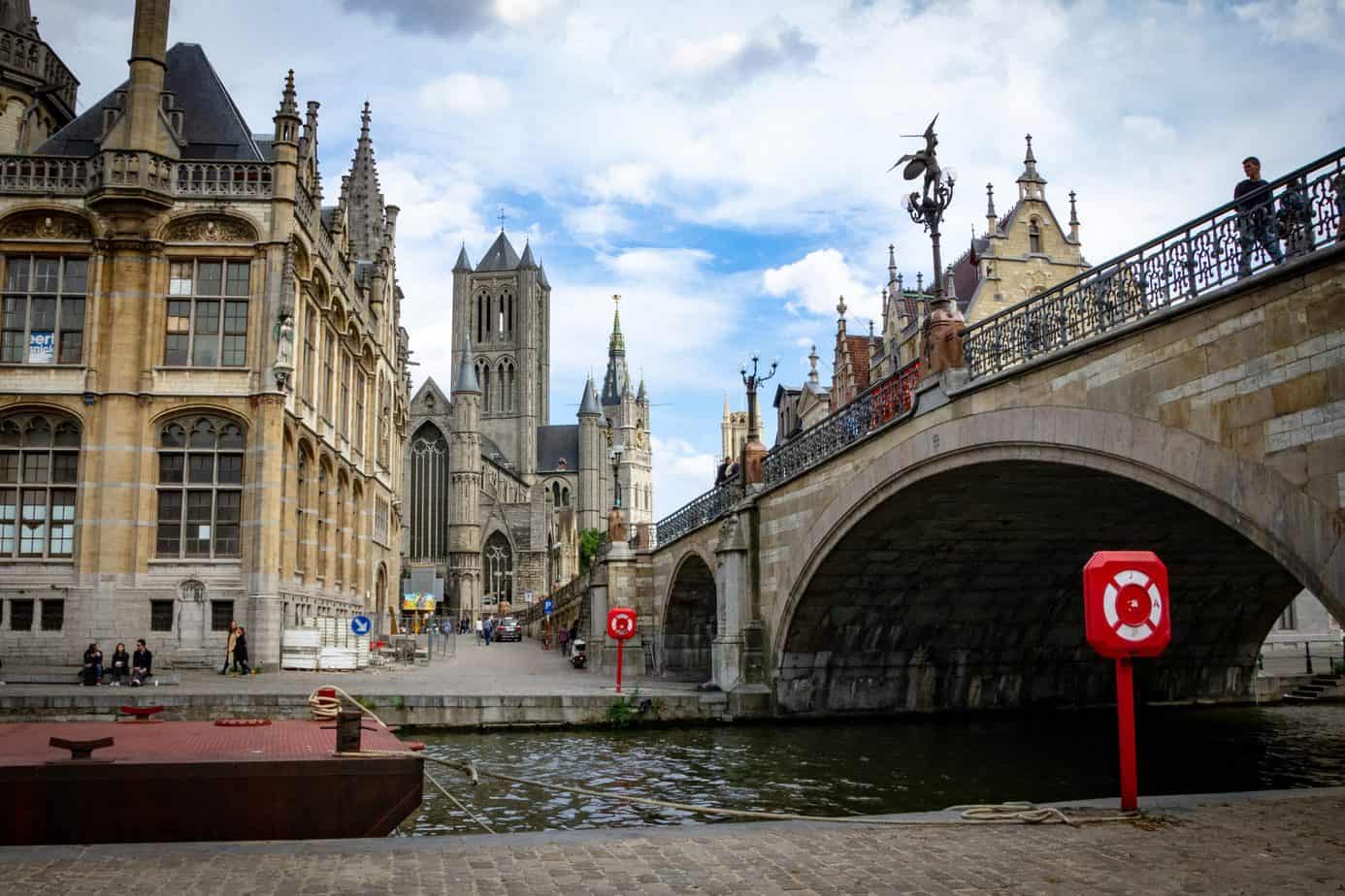 Ghent Belgium Bridge