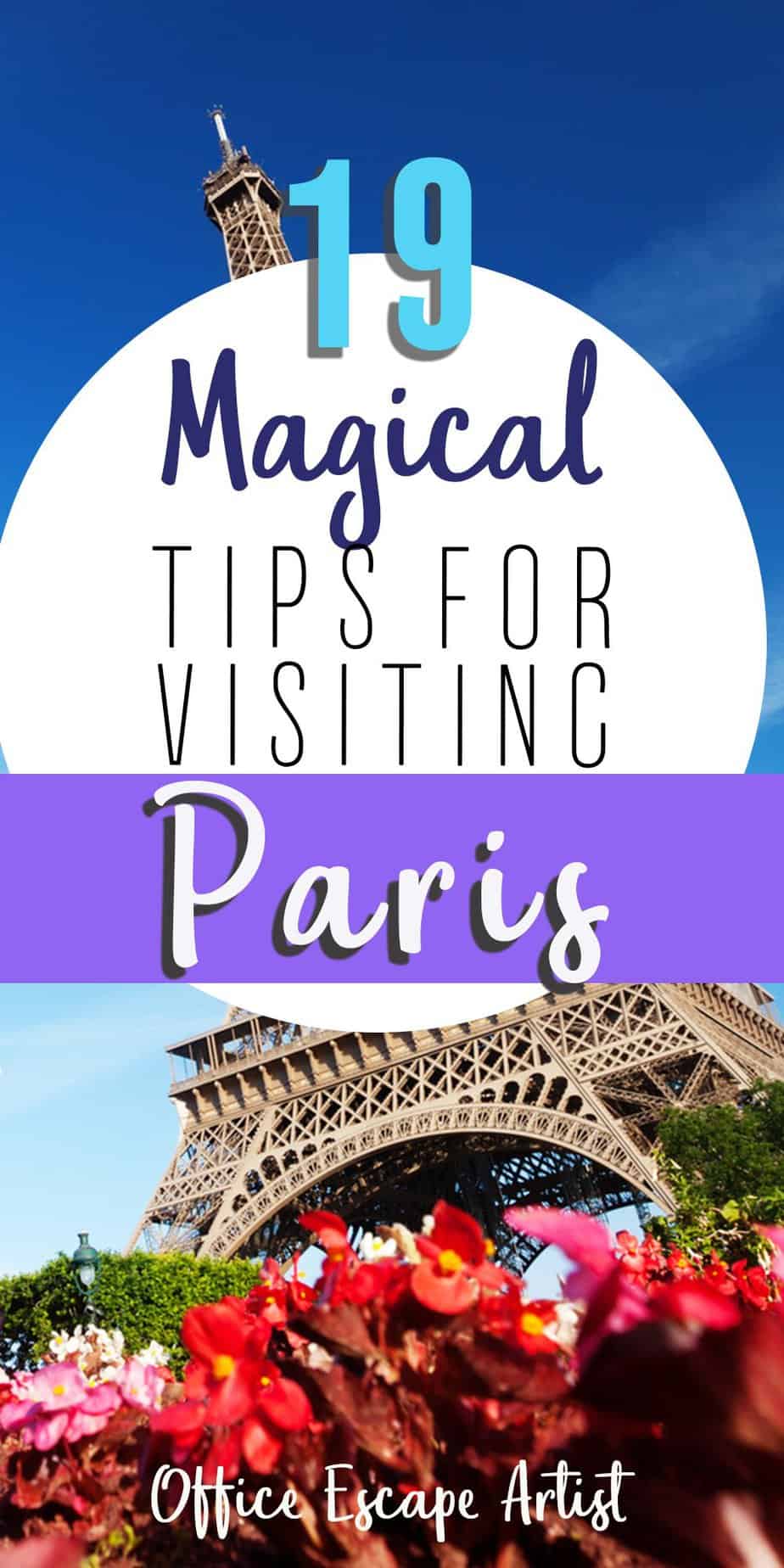 tips for travelling in paris
