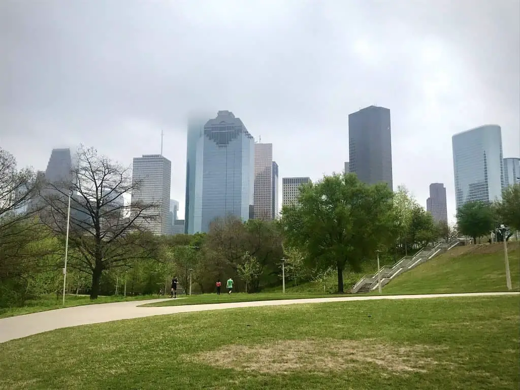 Buffalo Bayou Park Houston Houston Skyline - Best Outdoor Spaces in Houston
