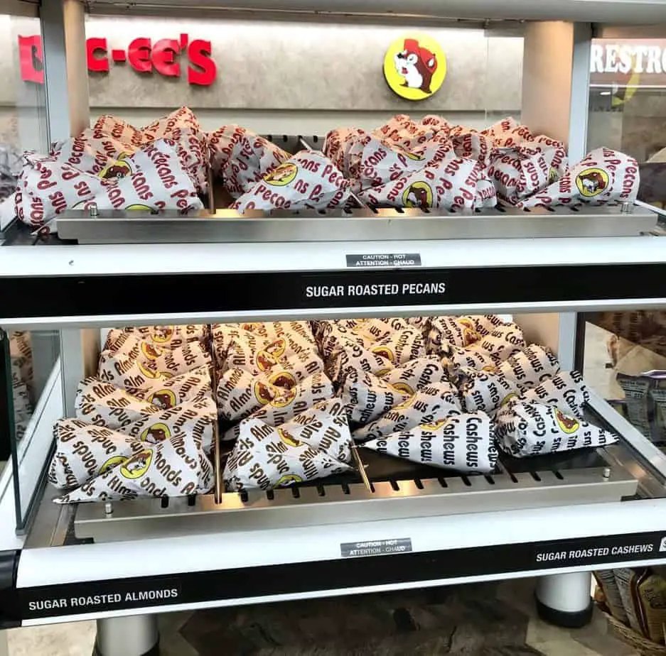 Best things to buy at Buc-ees: Sugar roasted pecans