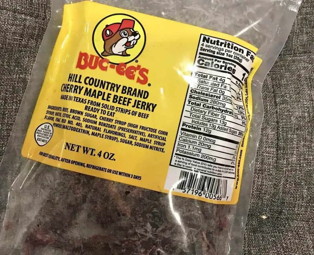 Best things to buy at Buc-ees: Beef jerky