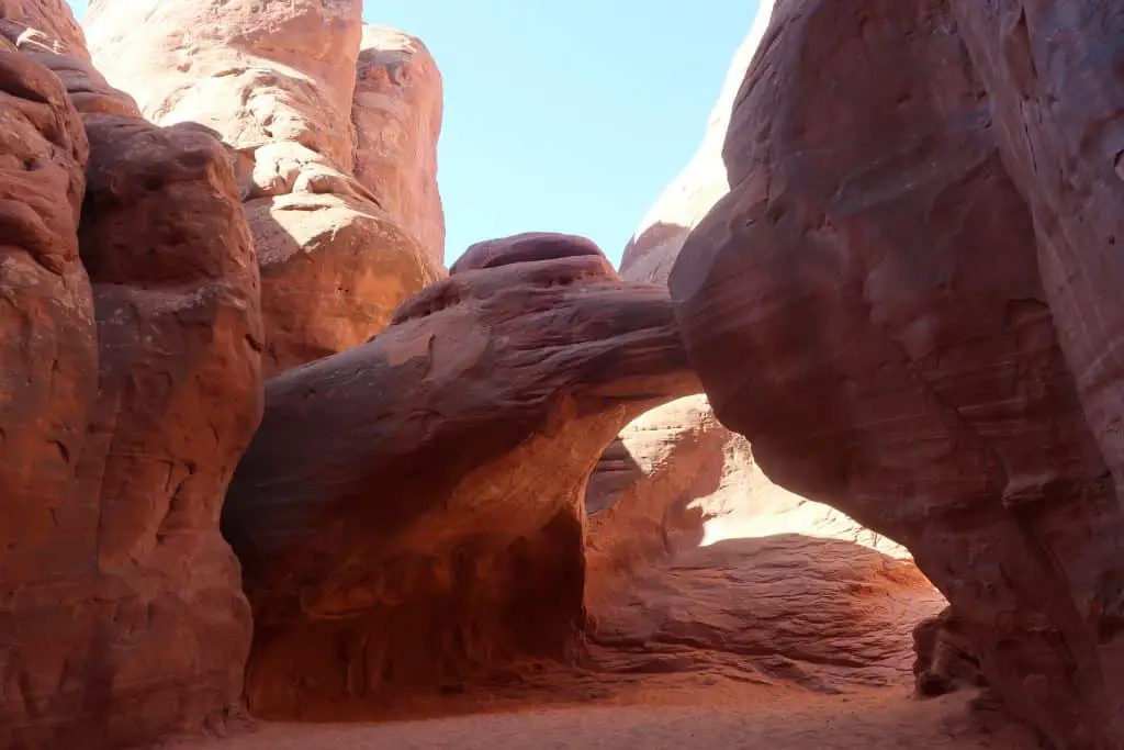 Sand Dune Arch - One Day n Arches National Park