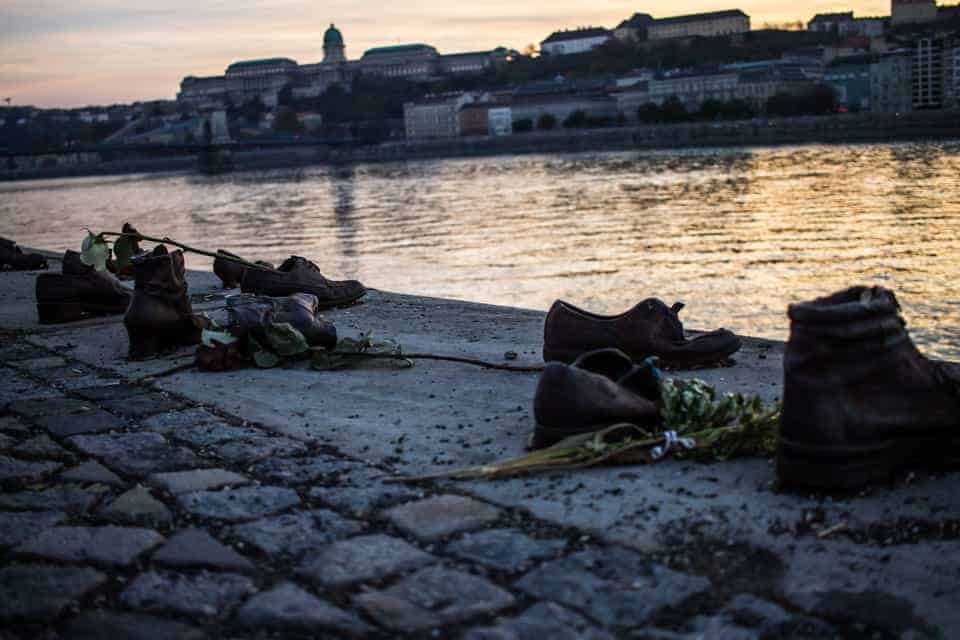 Shoes on the Danube