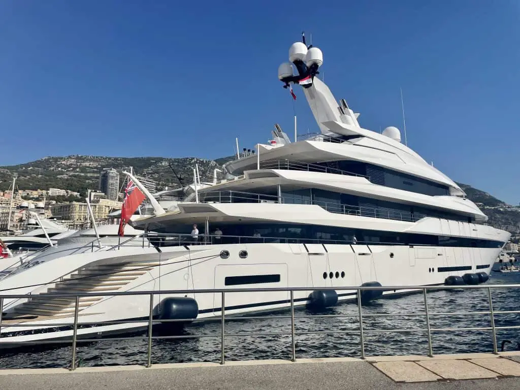 Superyacht in Monaco