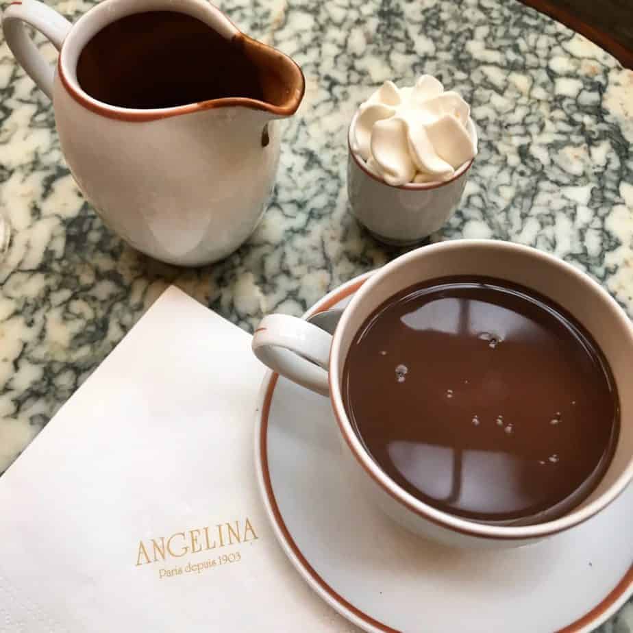 Hot Chocolate Paris - Angelina