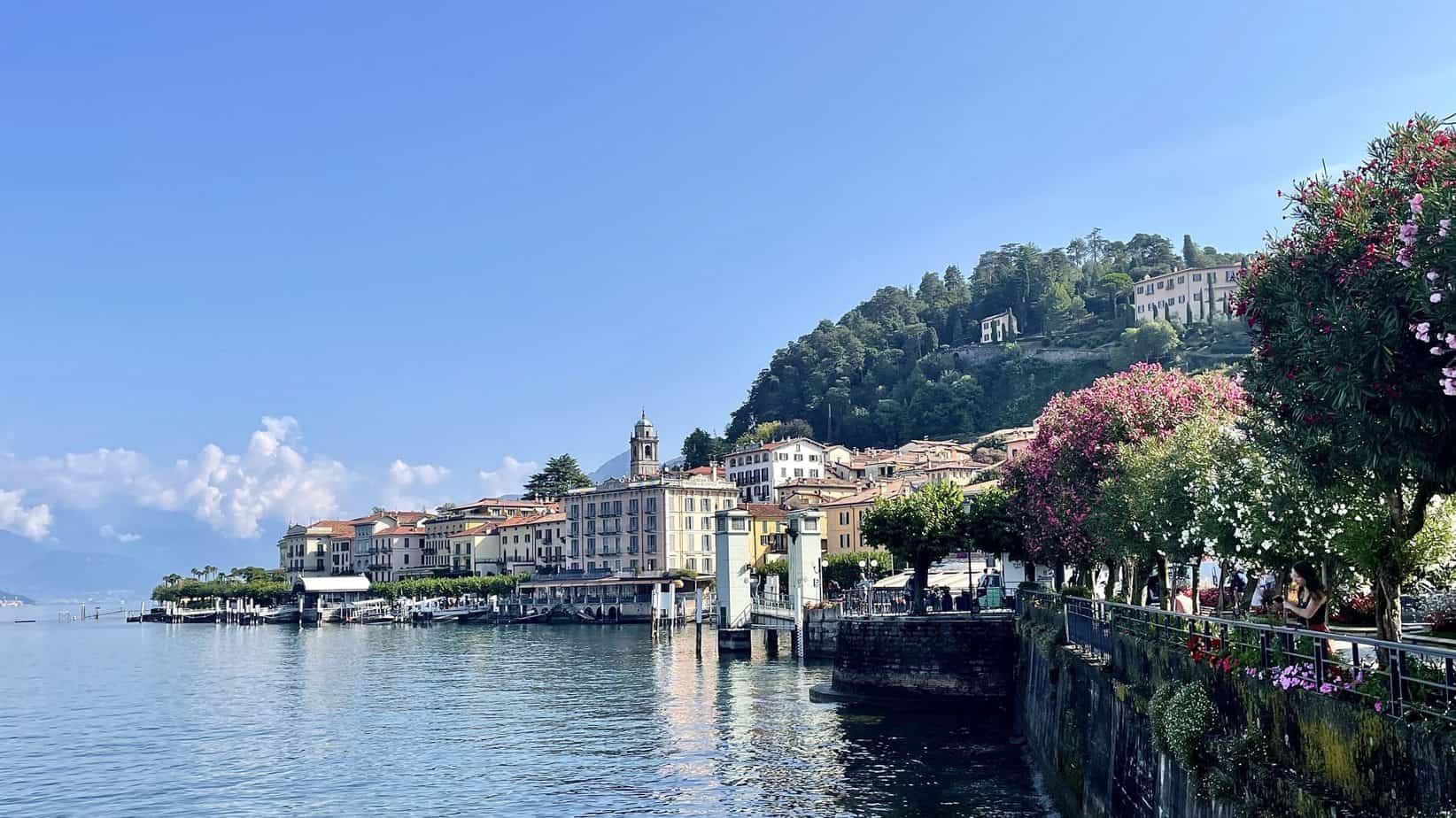 View of Bellagio Lake Como