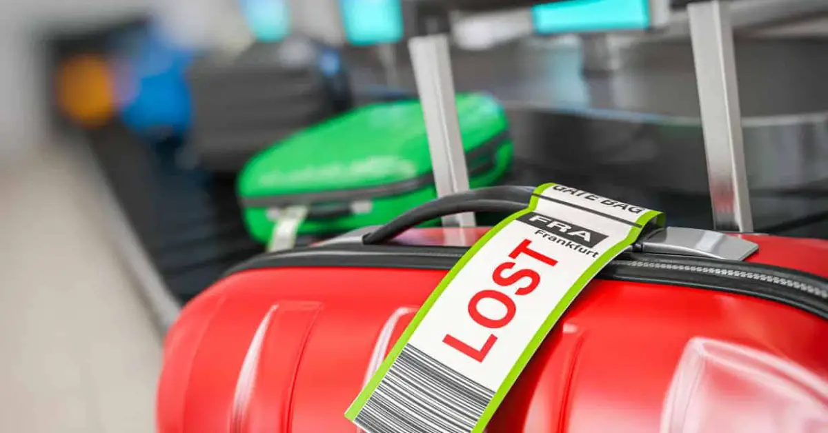 Lost baggage Lufthansa