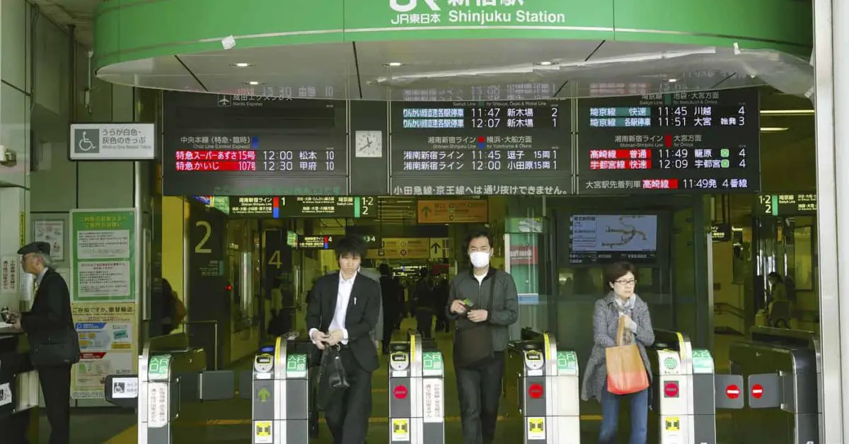 JR Shinjuku station