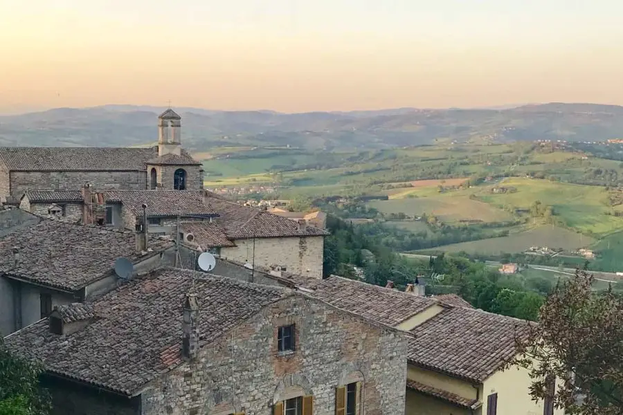 Umbria Todi Sunset